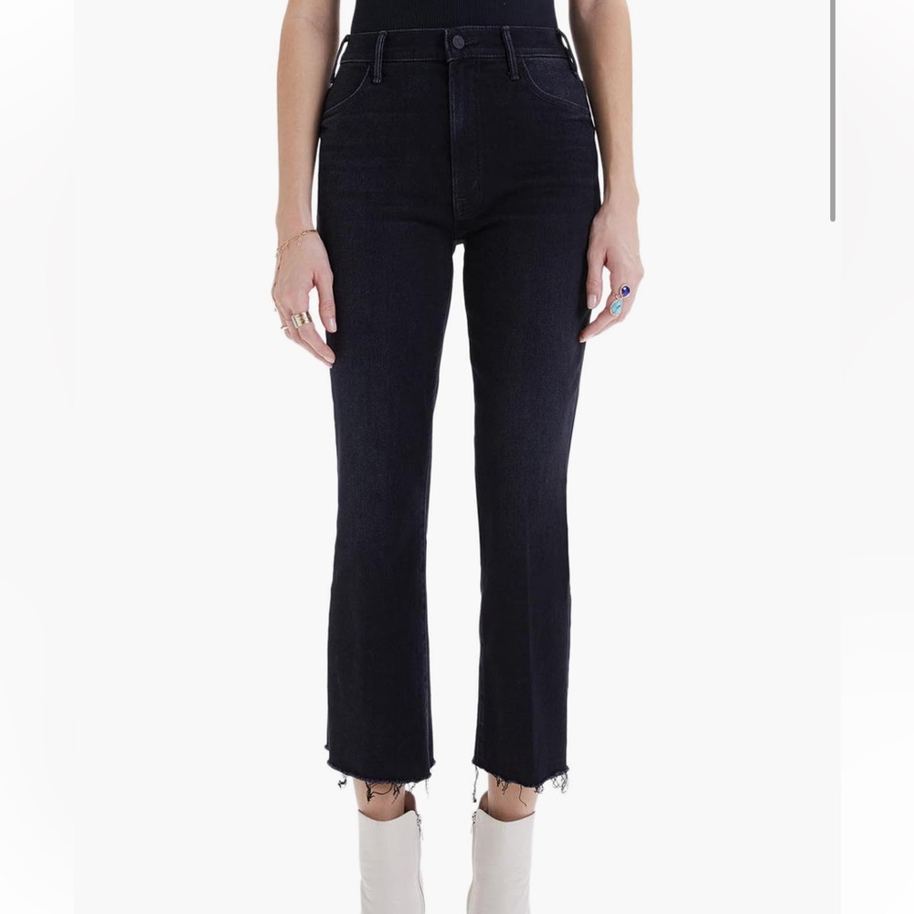MOTHER Hustler Frayed Ankle Jean